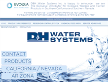 Tablet Screenshot of dandhwatersystems.com